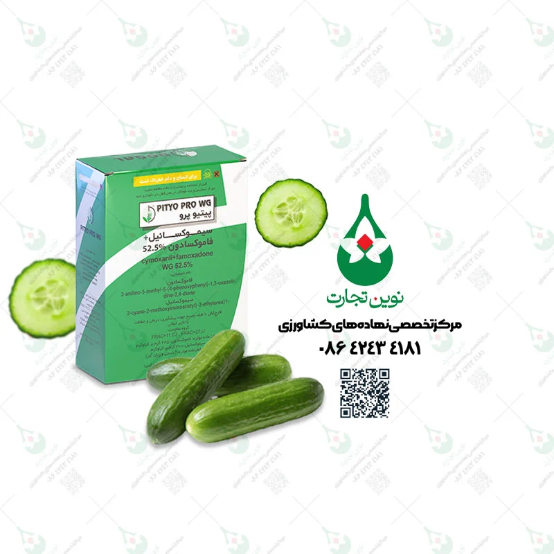 سم قارچ کش پیتیوپرو (سیموکسانیل + فاموکسادون WG 2/5%) دوگال دارویی کشاورز (رویال ساکار)